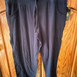 Athletic Works Navy Capri Pants